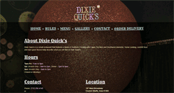 Desktop Screenshot of dixiequicks.com