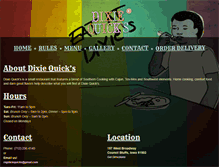 Tablet Screenshot of dixiequicks.com